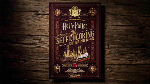 Harry Potter Self-Coloring Book by Theory11