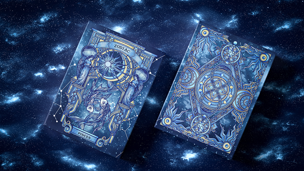 Mazzo di Carte Zodiac (Pisces) Luminous Edition Playing Cards by TCC