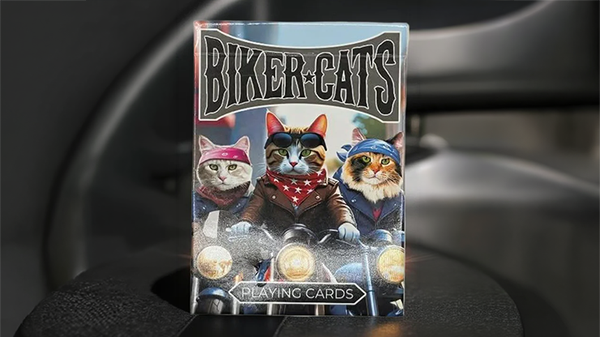 Mazzo di Carte Biker Cats Playing Cards by Collectable Playing Cards