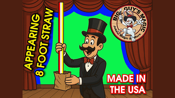 Appearing Straw 8 Foot by Big Guys Magic