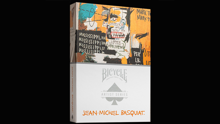 Mazzo di Carte Bicycle Jean-Michel Basquiat (Box Set Red/Blue) by US Playing Cards