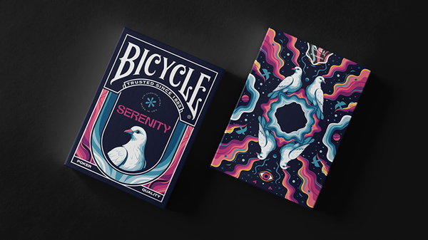 Mazzo di Carte Bicycle Serenity Playing Cards by EmilySleights