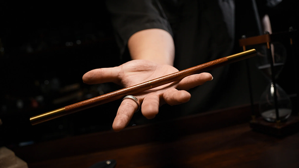 New Folding Wand (Red Sandlewood) by TCC Presents