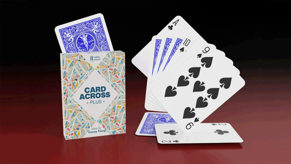 Card Across Plus (Blue) by Iarvel Magic