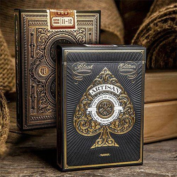 Mazzo di Carte Artisan Black by Theory11