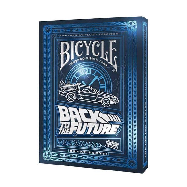 MAZZO DI CARTE BICYCLE BACK TO THE FUTURE