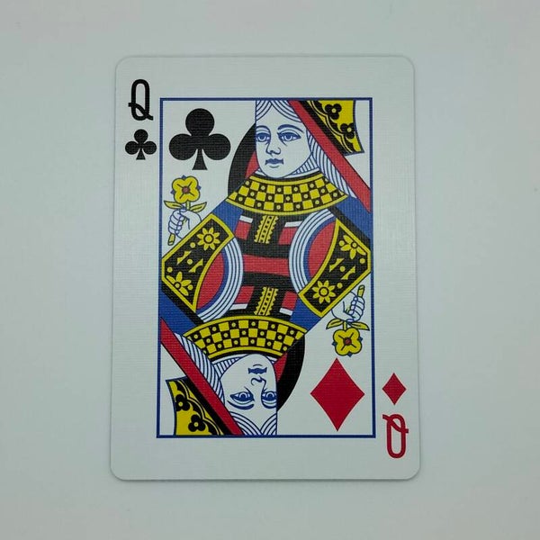 Carta Gaff Bicycle - Doppio Indice Regina di Quadri /Regina di Fiori