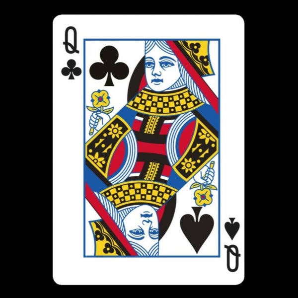 Carta Gaff Bicycle Double Index (Regina di Picche/Regina di Fiori)