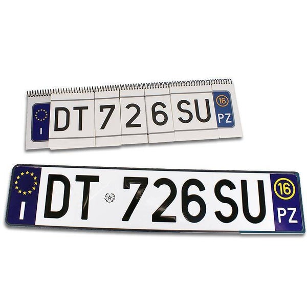 License Plate Prediction by IDEAA Lab - Targa italiana