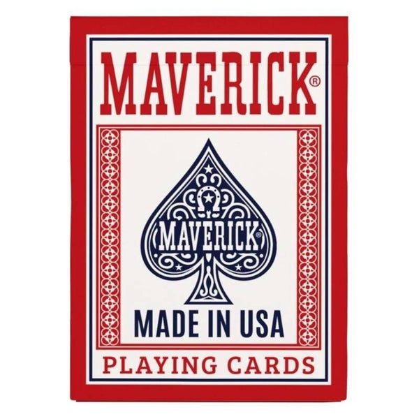 Mazzo di Carte Maverick Made in the USA (Red) Playing Cards
