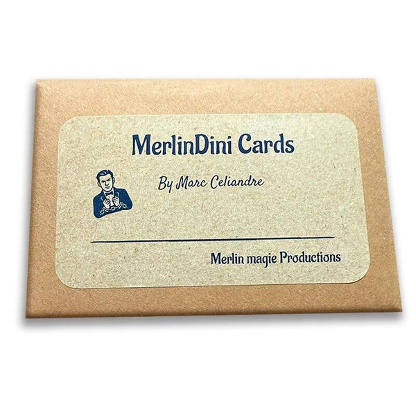 MerlinDini Cards (Blue) by Marc Celiandre
