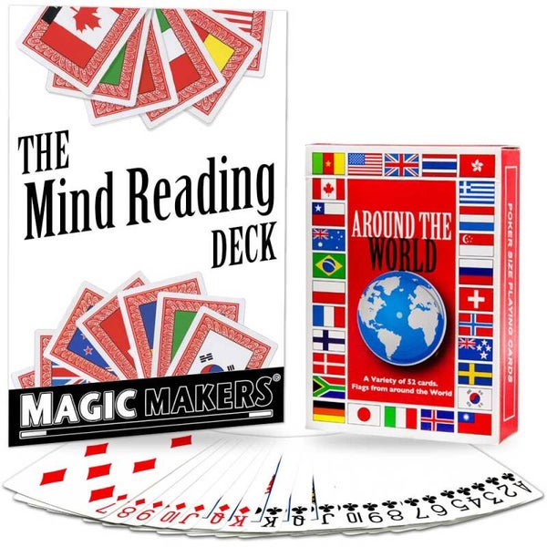 Around The World Mind Reading Magic Deck