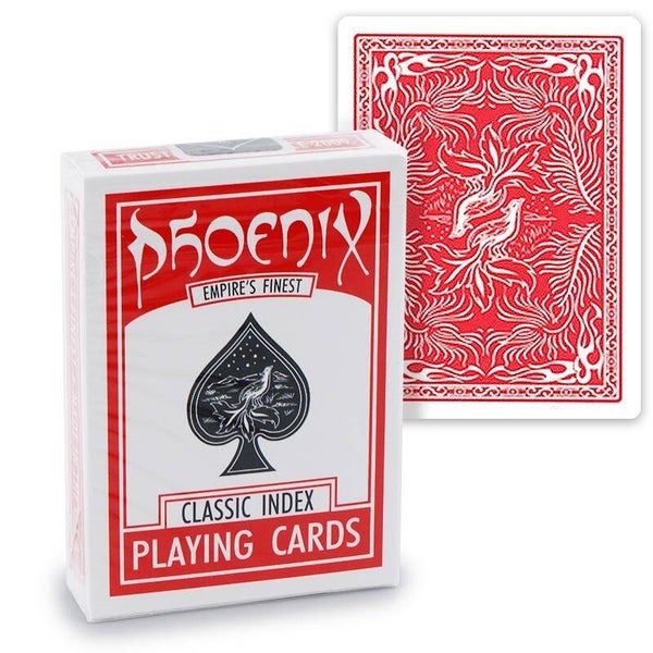 Mazzo di Carte Phoenix Deck (Red) by Card-Shark