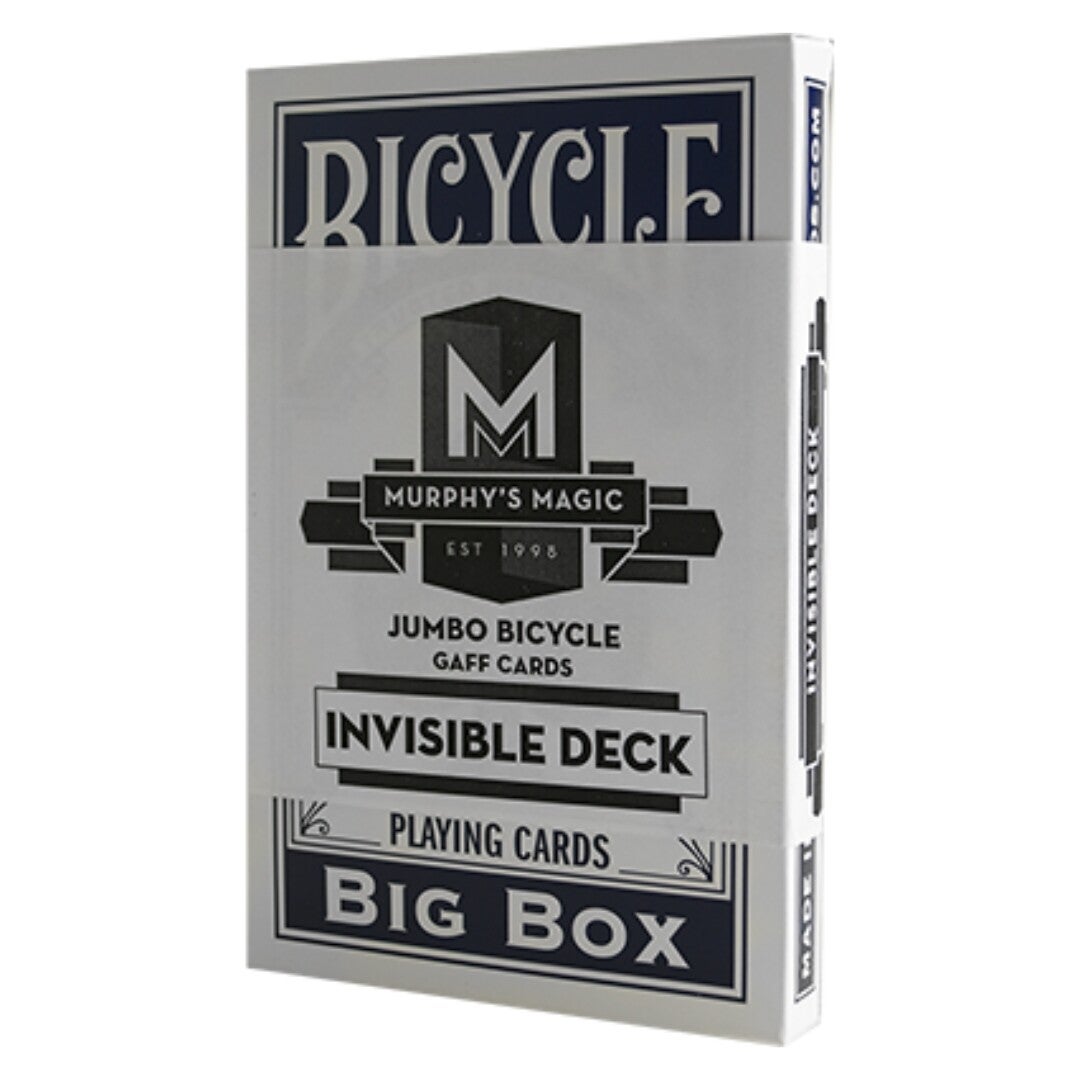 Jumbo Invisible Deck Bicycle (Blue)