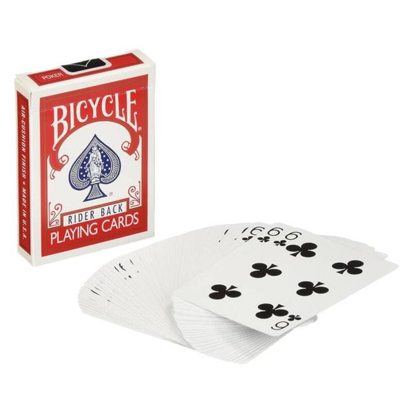Bicycle One Way Forcing Deck - Mazzo di Carte Tutte Uguali (3 Picche) - Dorso Rosso