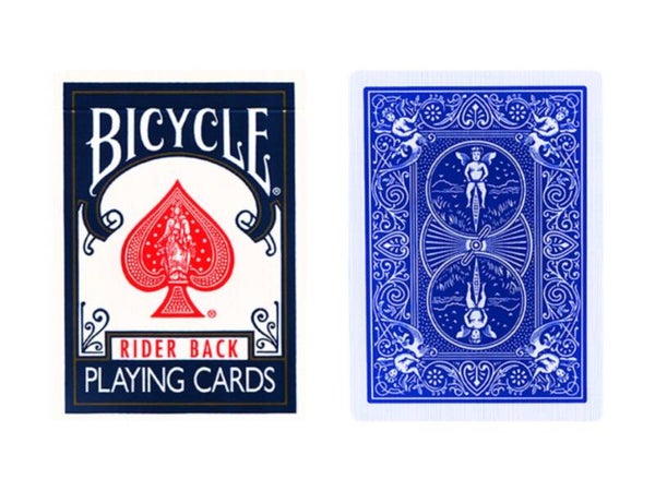 Bicycle One Way Forcing Deck - Mazzo di Carte Tutte Uguali (Joker bianco e nero) - Dorso Blu