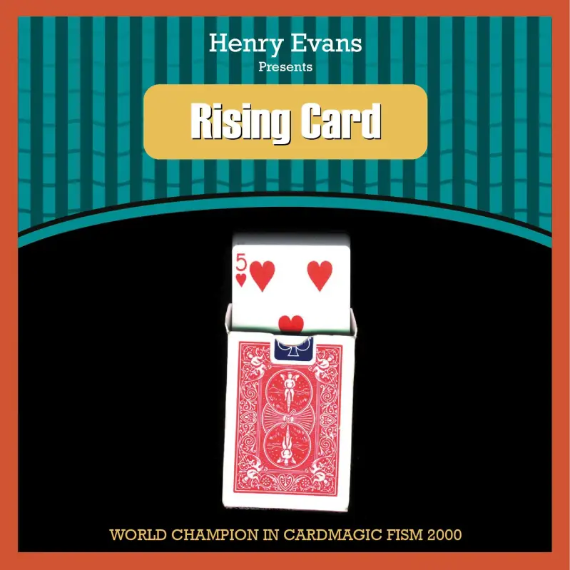 Rising Card (Blue) by Henry Evans