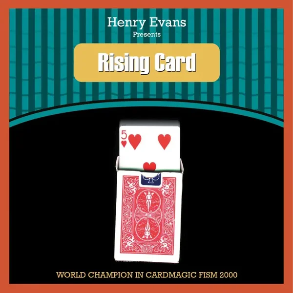 Rising Card (Blue) by Henry Evans