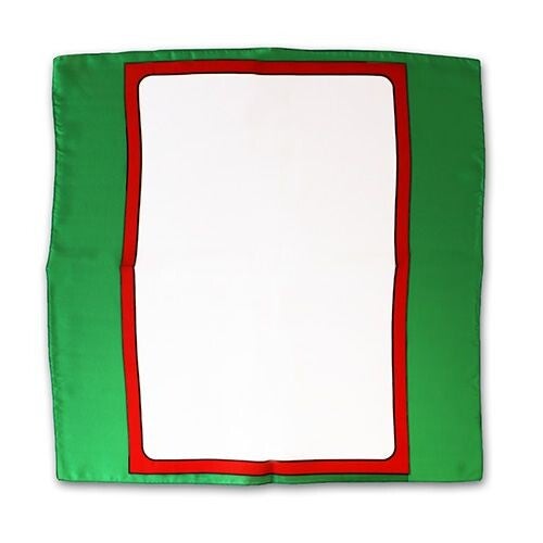 Sitta Card Silk - Verde - Cm 45 x 45 - Carta Bianca