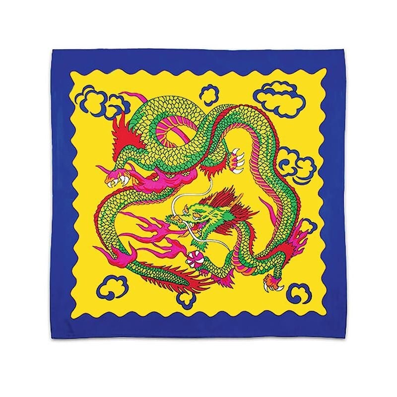 Sitta Dragon Silk - Giallo - Cm 45 x 45