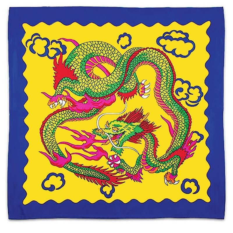 Sitta Dragon Silk - Giallo - Cm 90 x 90