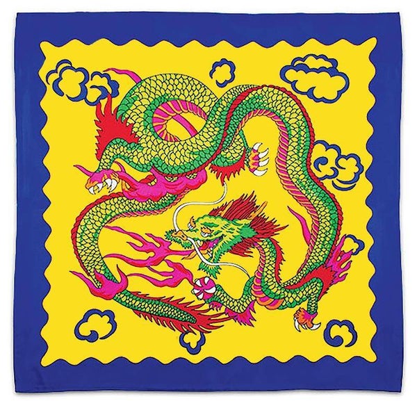 Sitta Dragon Silk - Giallo - Cm 60 x 60