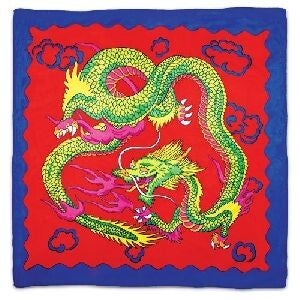 Sitta Dragon Silk - Rosso - Cm 45 x 45