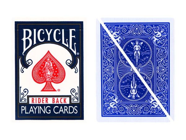 MAZZO DI CARTE SPLIT POP EYED POPPER DECK BICYCLE - BLU