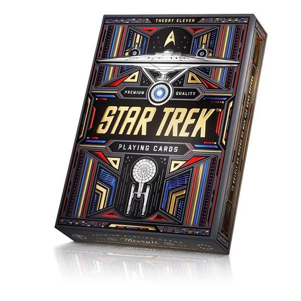 Mazzo di Carte Star Trek Dark Edition (Black) Playing Cards by Theory11