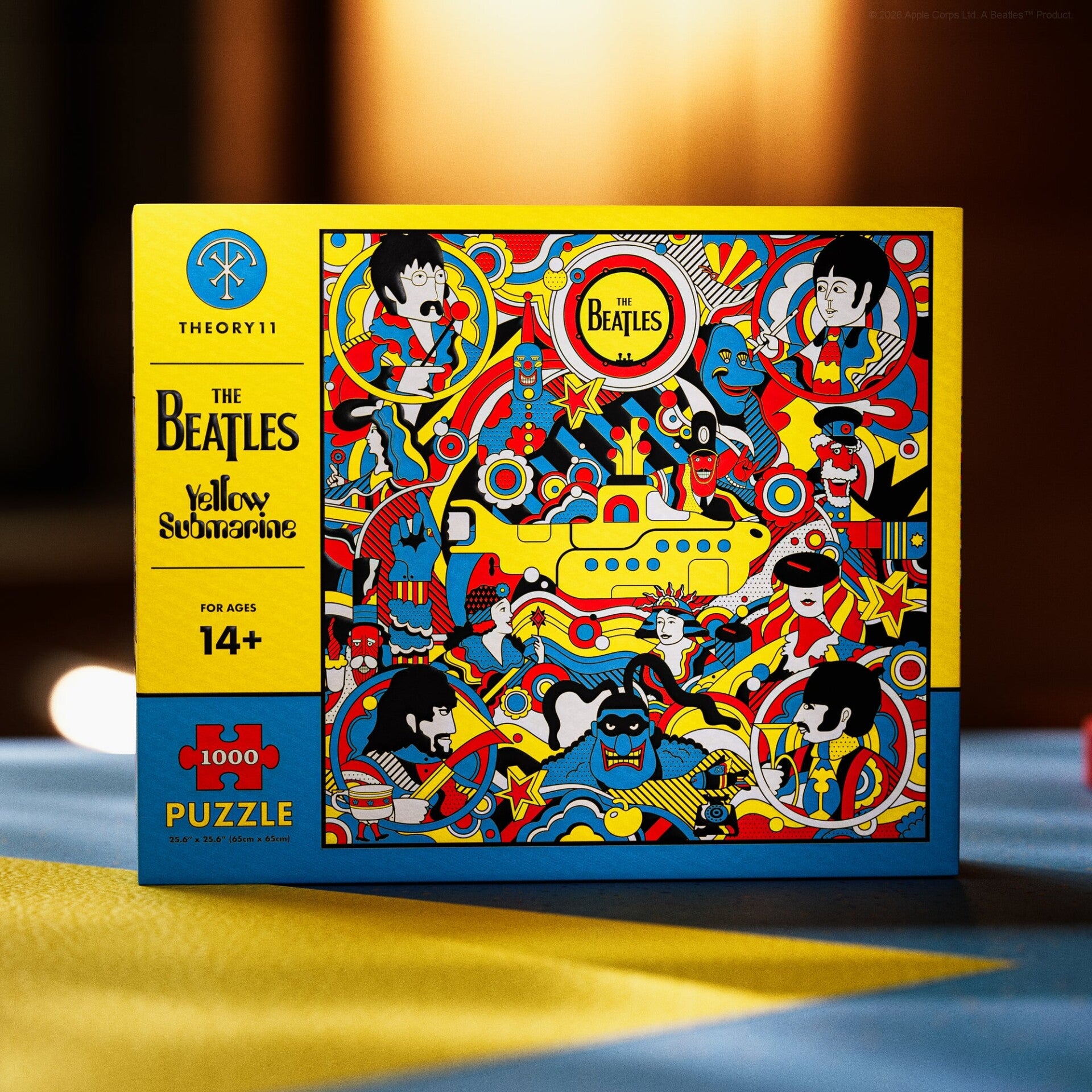 Yellow Submarine Jigsaw Puzzle by Theory11