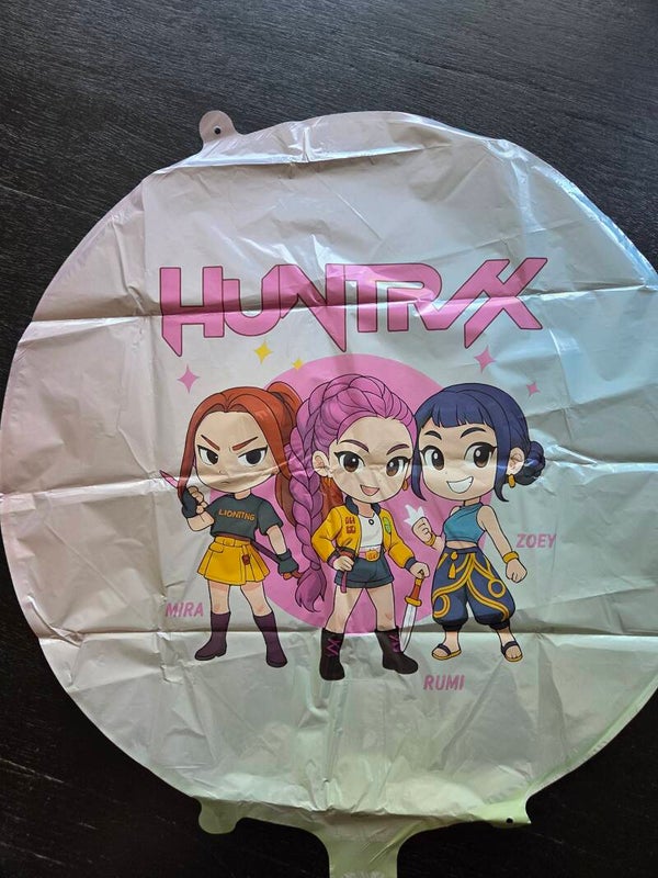 K-pop demon huntrix ronde ballon
