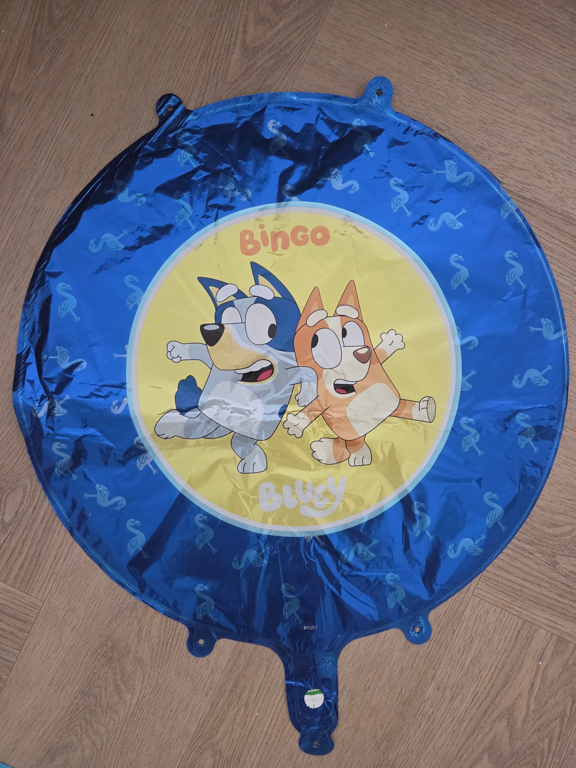 Bluey * ronde folie ballonnen
