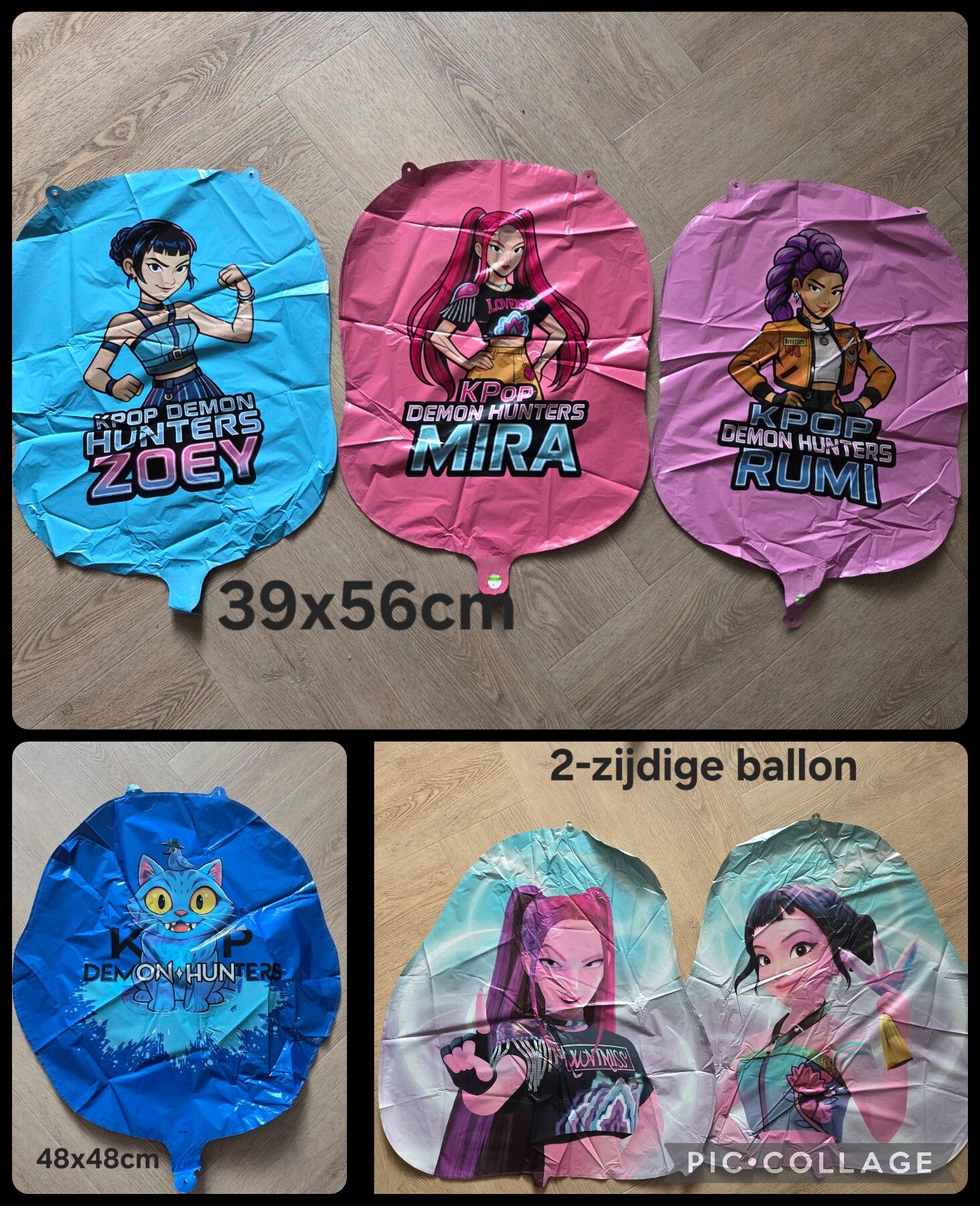 K-pop * set van 6 ballonnen