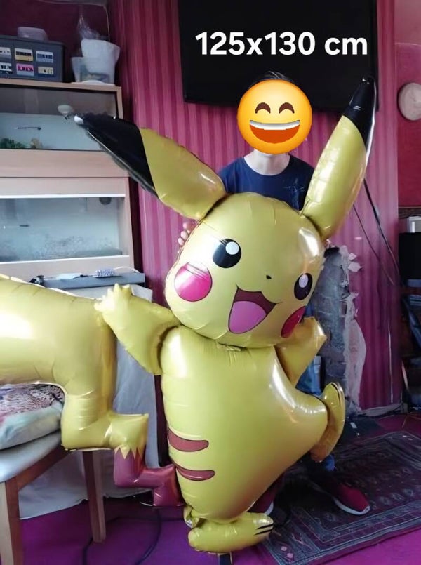 Pikachu XXL * 125cm hoog