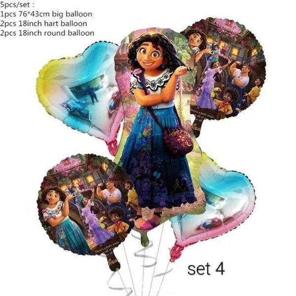 Encanto ballonnen set 4