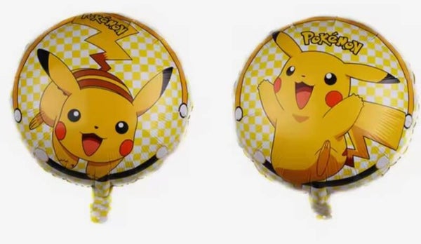 Pokemon * 2-zijdige folie ballon