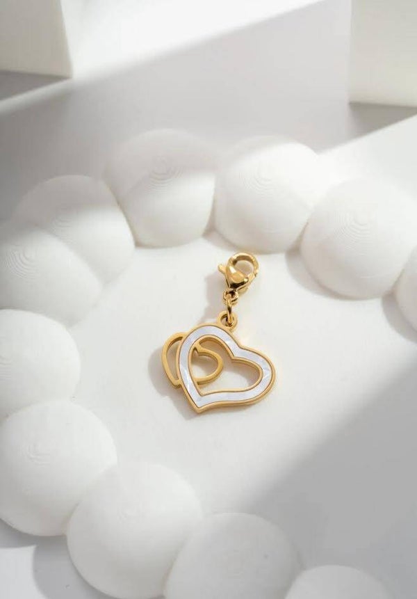 coeur double nacré