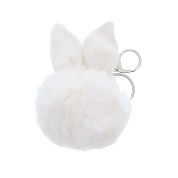 Porte-clefs boule en peluche + oreilles blanc Previous product Next product Marko