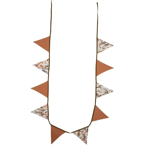 Guirlande fanions coton 250 cm - Caramel Forest