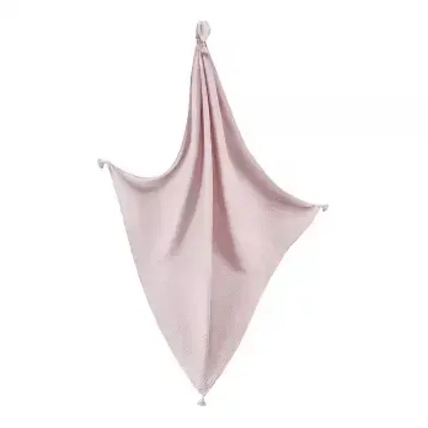 Grand foulard en mousseline - rose poudré