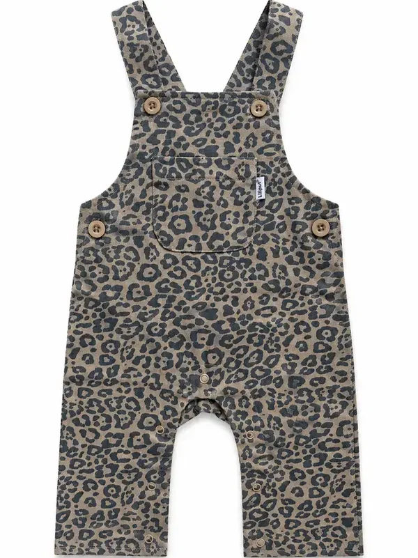 Nouveau  Salopette à imprimé léopard