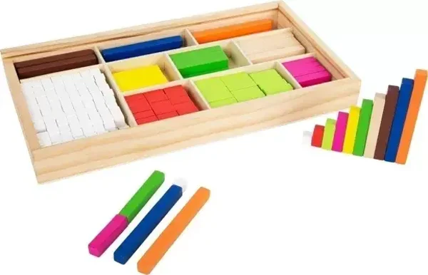 Boîte d'apprentissage des bâtons mathématiques | Jouets éducatifs | Jouets en bois  small foot small foot