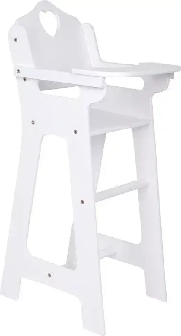 Chaise haute de poupée avec table pliante  small foot small foot