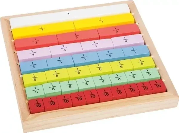 Calcul de fractions « Éduquer » | Jouets éducatifs | 100% FSC  small foot small foot