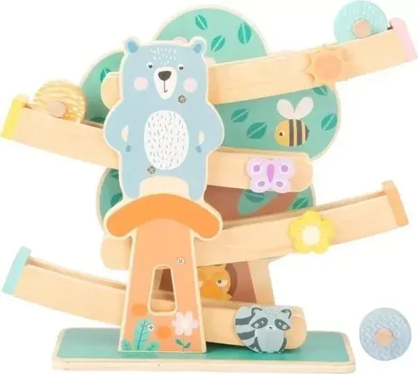 Pastel de marbre | Pistes de billes | Jouets en bois  small foot small foot