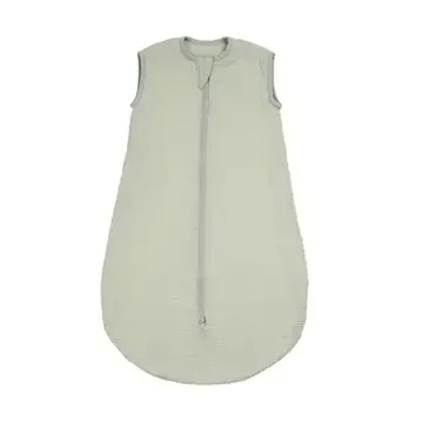 Nouveau  Gigoteuse LouLou 70 cm - Gigoteuse pour bébé en mousseline de coton - TOG 0,5 - Vert