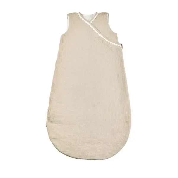 Gigoteuse FanFan Bébé 90 cm – Gigoteuse couleur sable – Coton Tetra – TOG 2