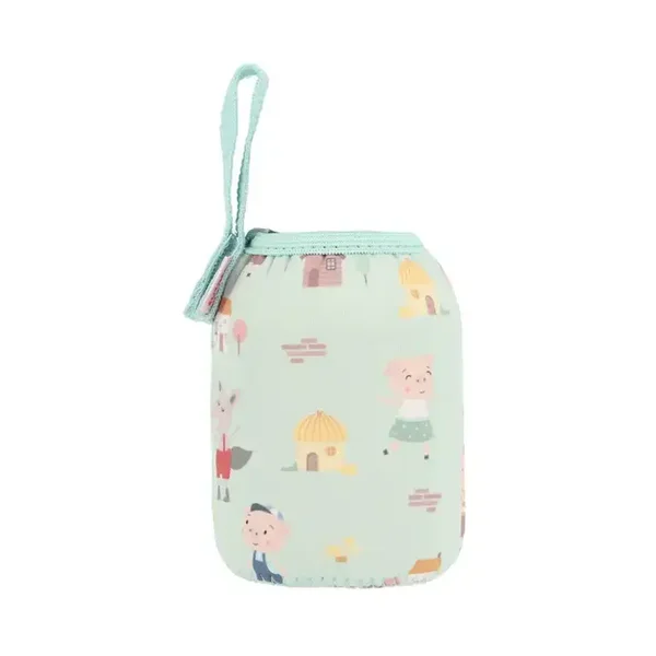 Nouveau  Housse Néoprène 350ml Les Trois Petits Cochons