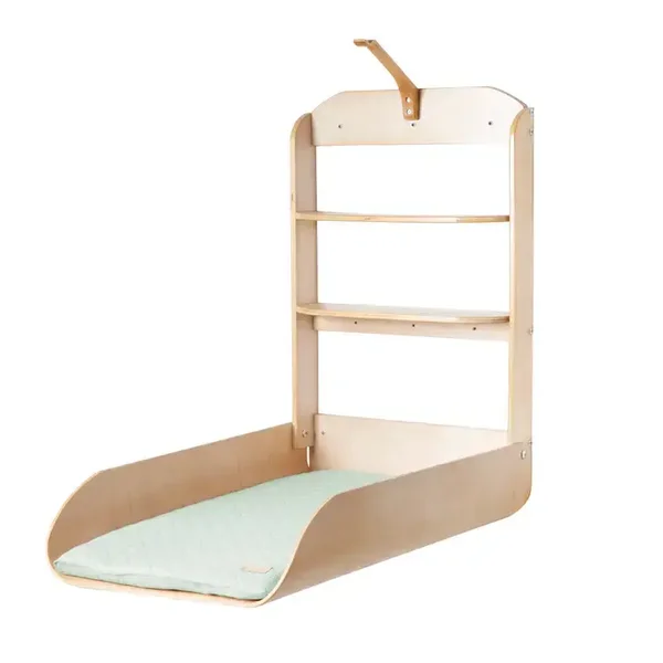 Roba Kids support mural naturel avec matelas à langer Roba Style