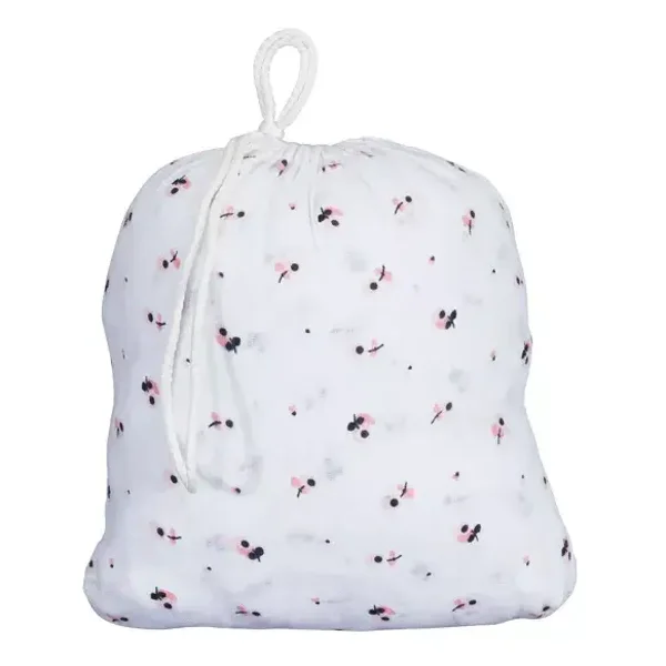 DRAPS HOUSSE COTON BIO LOT DE 2 MISS FLEUR DE LUNE  Sauthon Sauthon